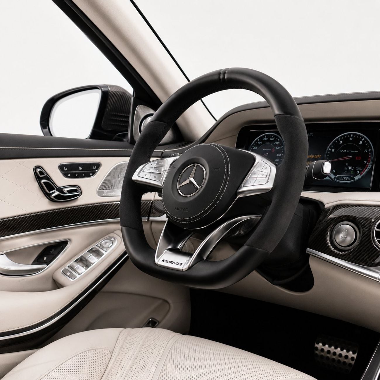 Mercedes Benz S63 AMG STANDARD AED 6,181 P.M • 0% Downpayment • Mercedes-Benz S 63 AMG • 1 Year Warranty