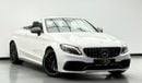 مرسيدس بنز C 63 S 2019 Mercedes Benz C63 S AMG Cabriolet, Warranty, Excellent Condition, GCC