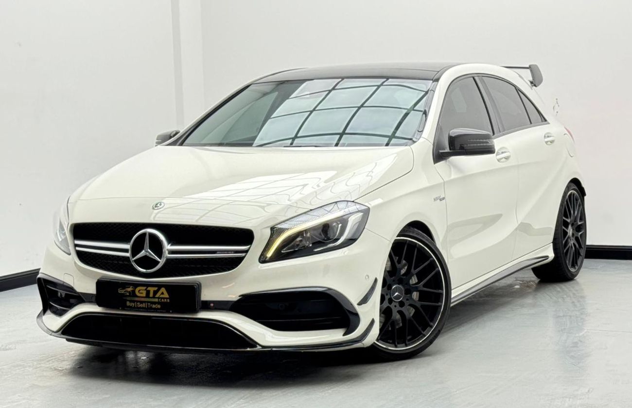 Mercedes-Benz A 45 AMG 2018 Mercedes-Benz A45 AMG 4MATIC, Full Service History, 1 Year Warranty, GCC