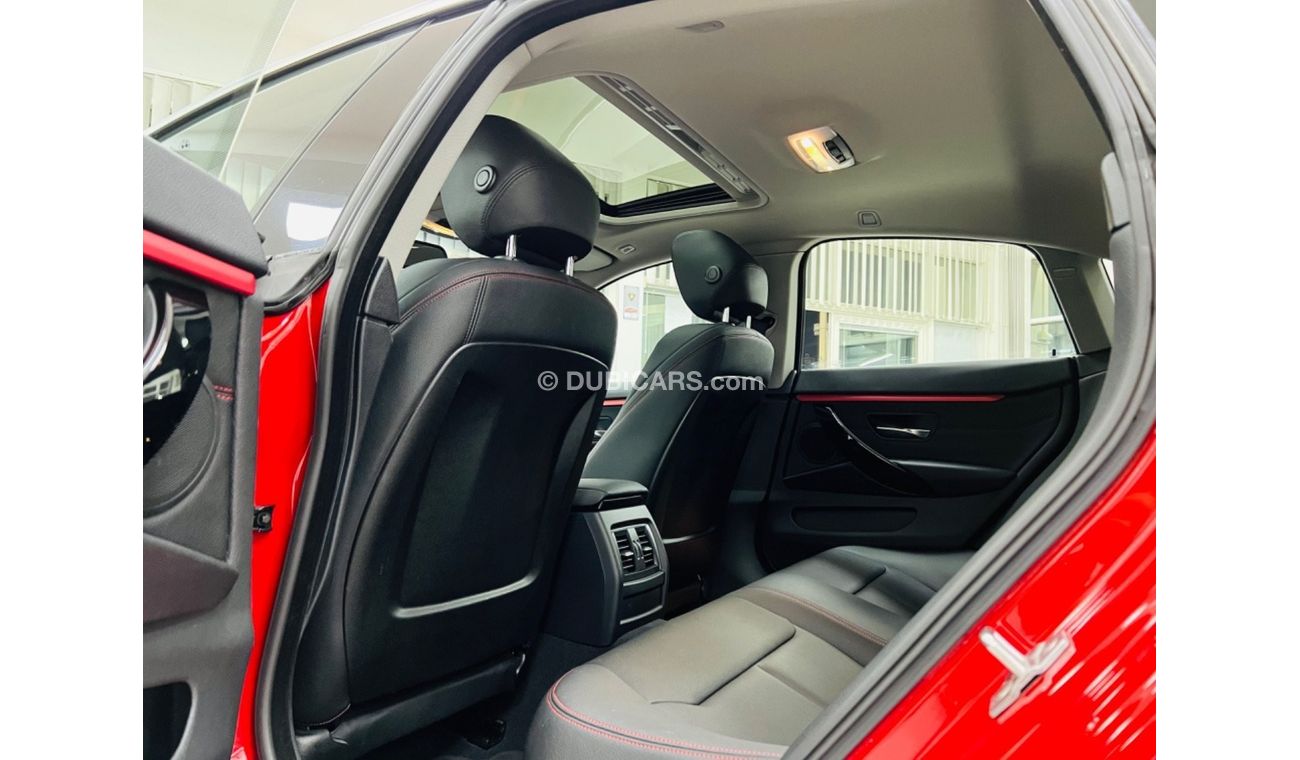 BMW 420i M Sport GCC .. FSH .. Original Paint .. Perfect Condition .. Top .