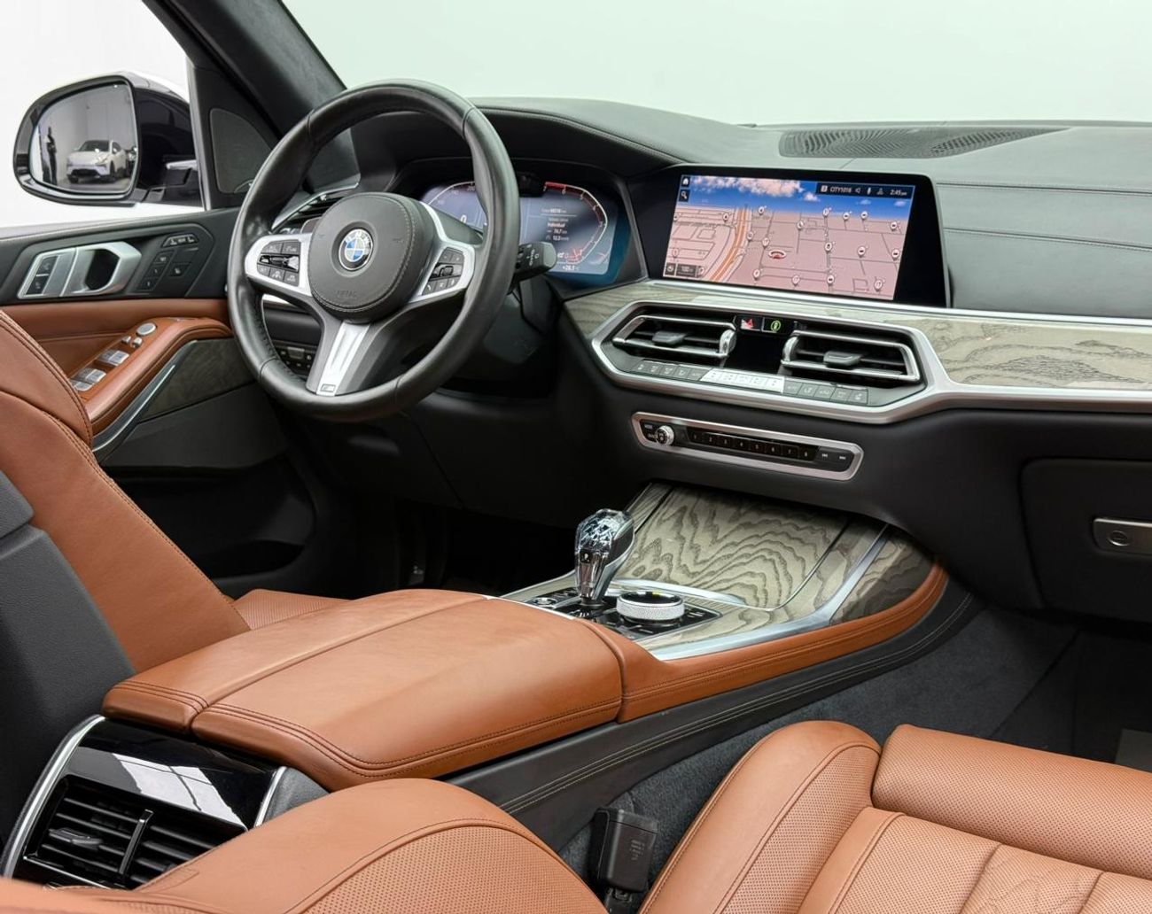 بي أم دبليو X7 2019 BMW X7 xDrive50i M-Sport, Warranty, Full BMW Service History, 7 Seater, Fully Loaded, GCC