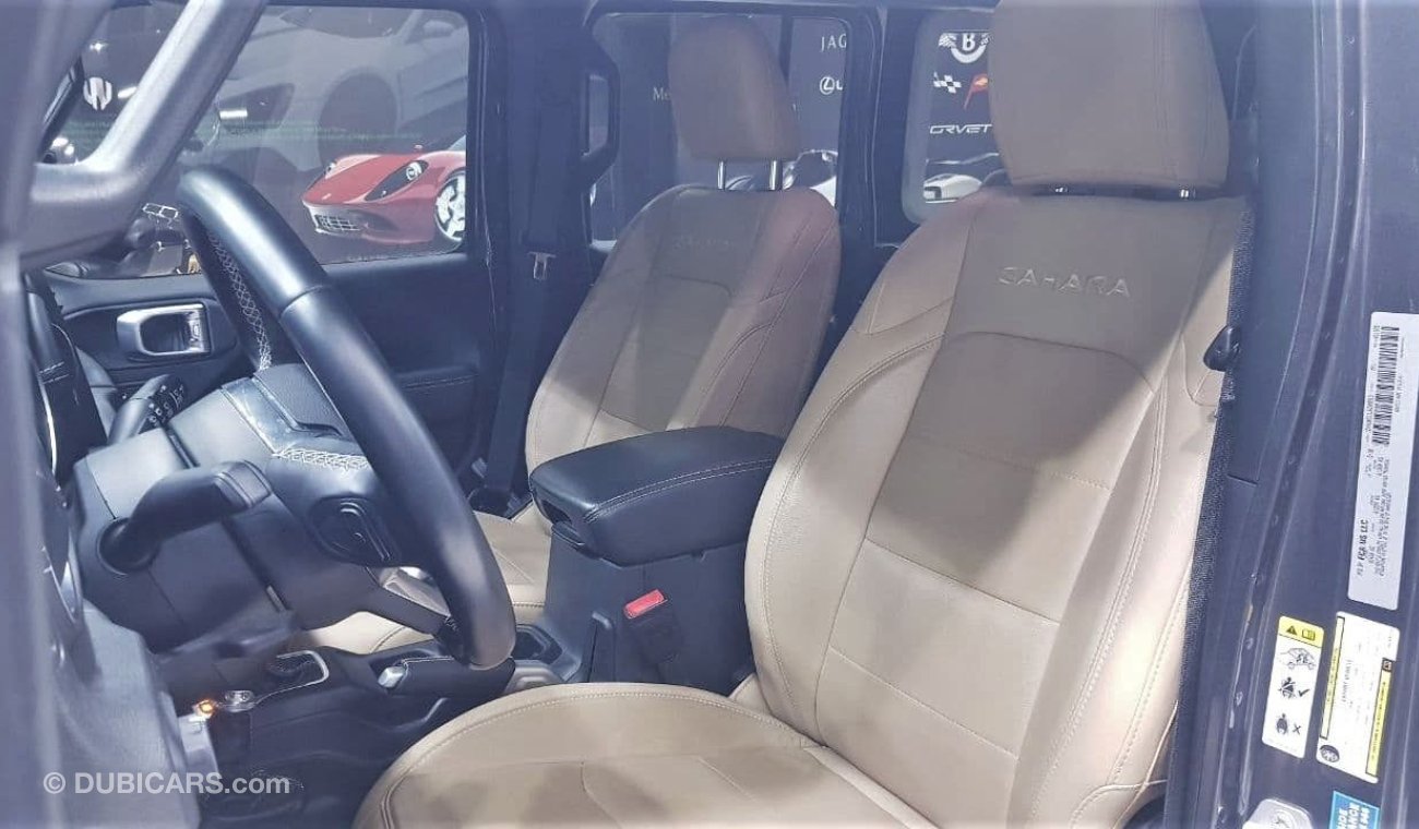 Jeep Wrangler JEEP WRANGLER SAHARA CITY 2018 MODEL GCC CAR LOW MILEAGE DONE 29000 KM ONLY !