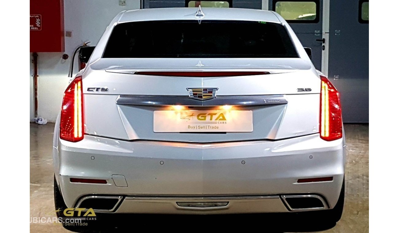 كاديلاك CTS 2016 Cadillac CTS 3.6, Warranty, Service History, GCC, Low Kms