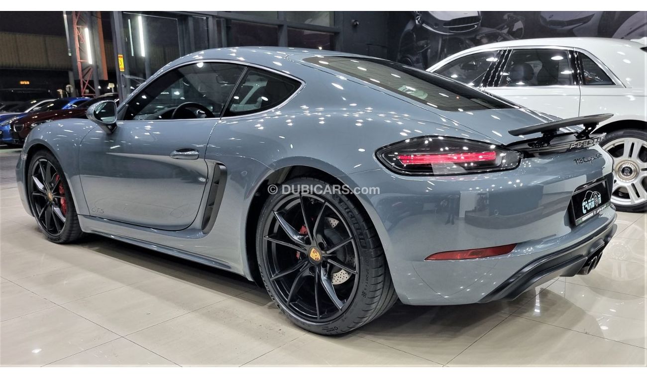 Porsche 718 Cayman PORSCHE CAYMAN 718 GTS IN PERFECT CONDITION WITH ONLY 22K KM FULL SERVICE HISTORY FOR 295K AED