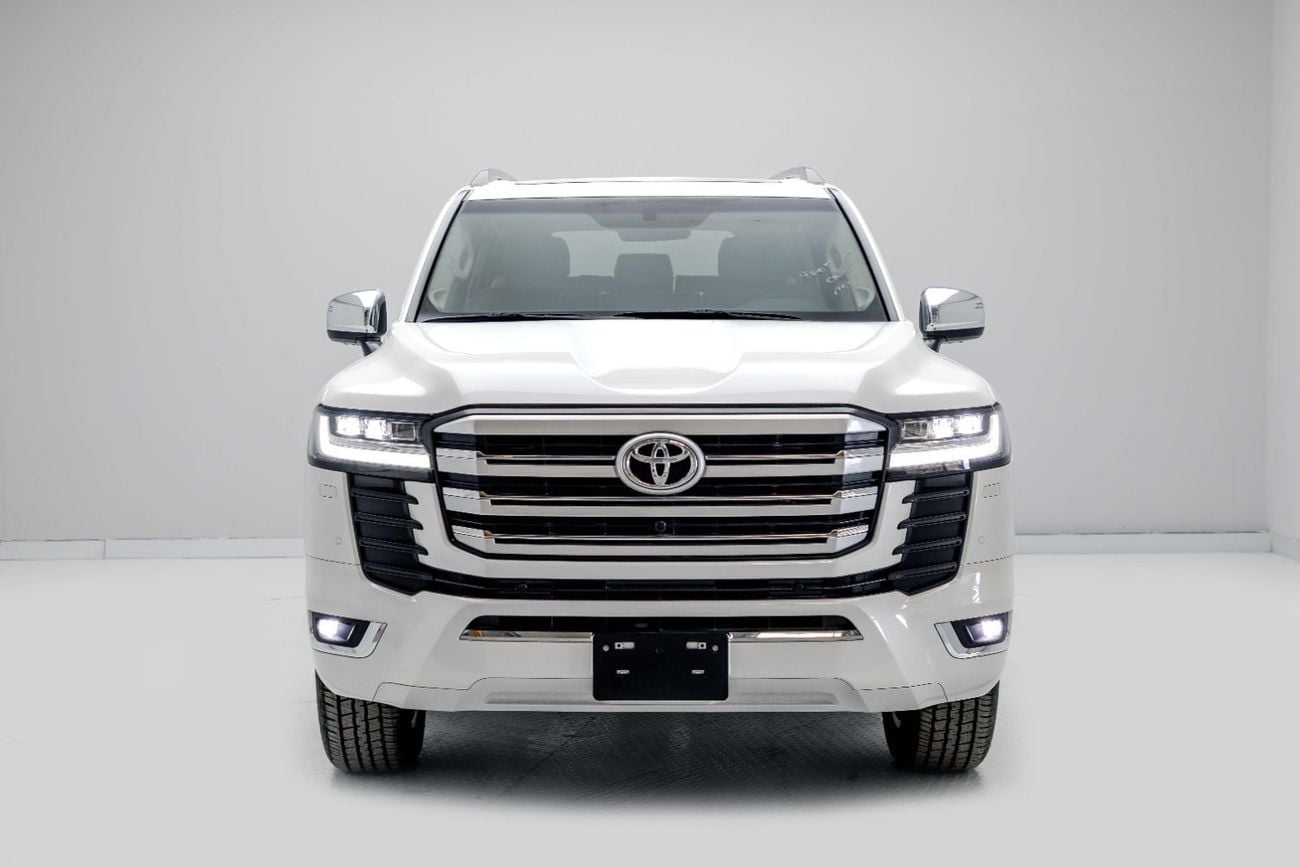 Toyota Land Cruiser VX LC300 4.0L - White Inside Beige | Export Only