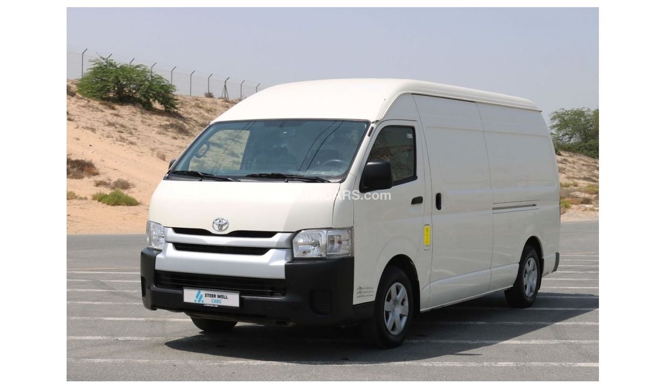 Toyota Hiace 2018 | HI ROOF DELIVERY VAN WITH GCC SPECS AND EXCELLENT CONDITION