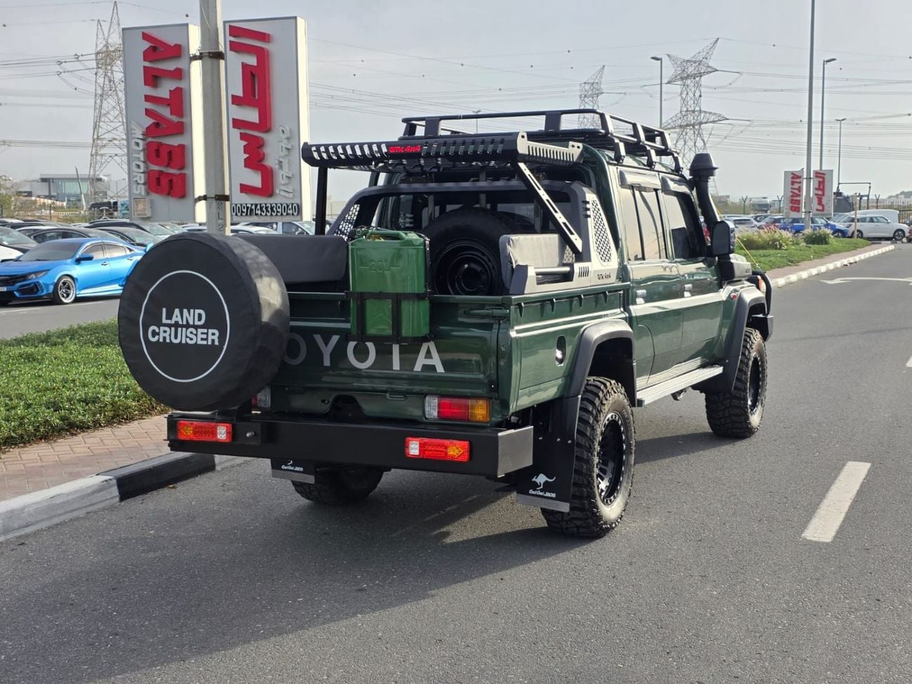 تويوتا لاند كروزر بيك آب RIGHT HAND DRIVE ONLY FOR EXPORT 4.5 LITER