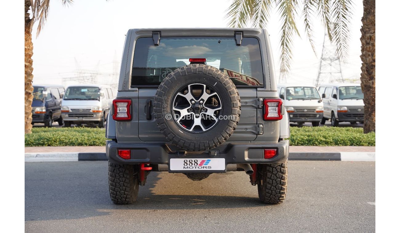 Jeep Wrangler 2023 JEEP RUBICON 2.0L V4 GRAY 0Km