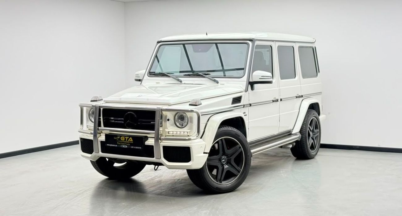 مرسيدس بنز G 63 AMG STANDARD 2015 Mercedes-AMG G63, Service History, Excellent Condition , GCC Specs.