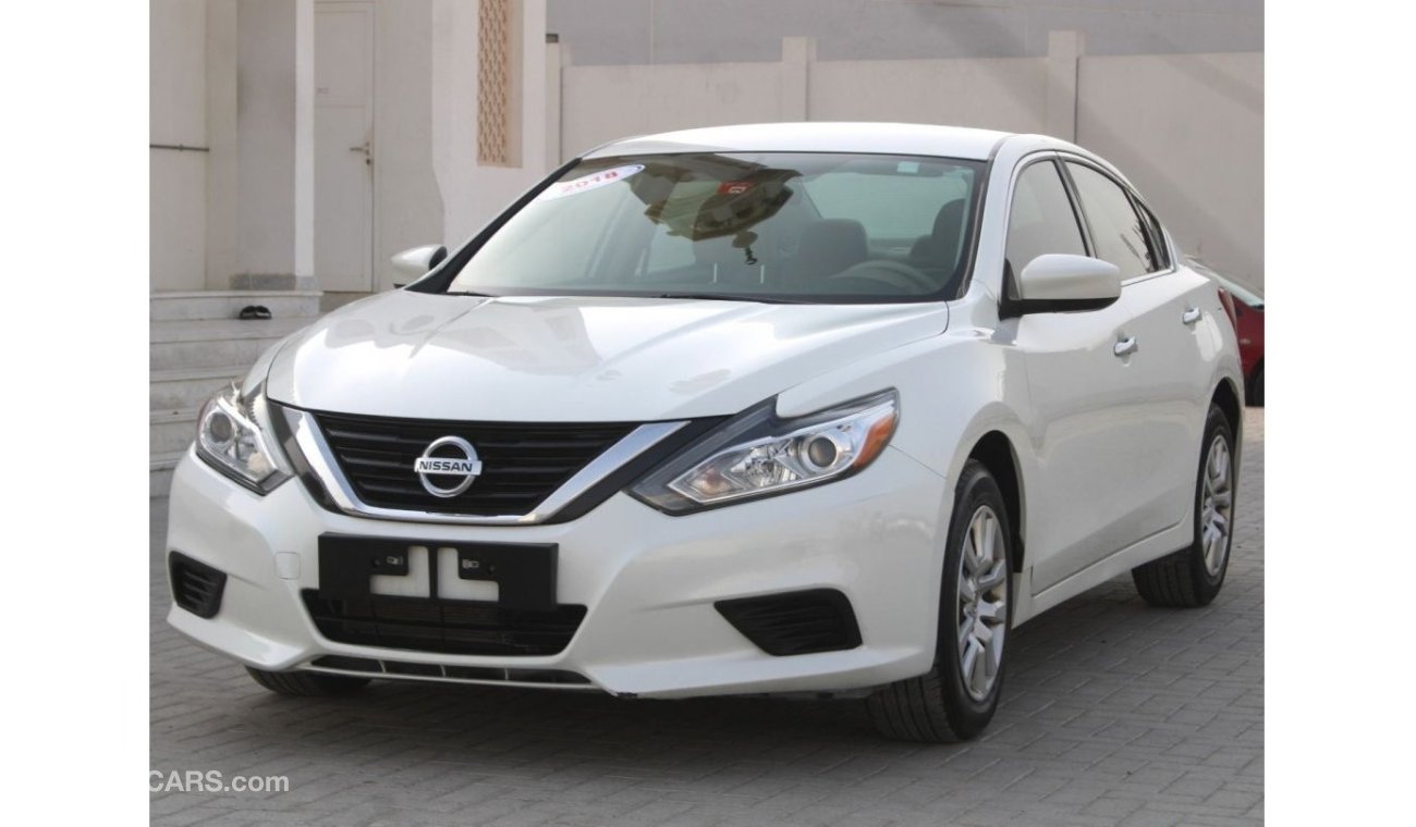 Nissan Altima S NISSAN ALTIMA 2018 WHITE GCC EXCELLENT CONDITION WITHOUT ACCIDENT