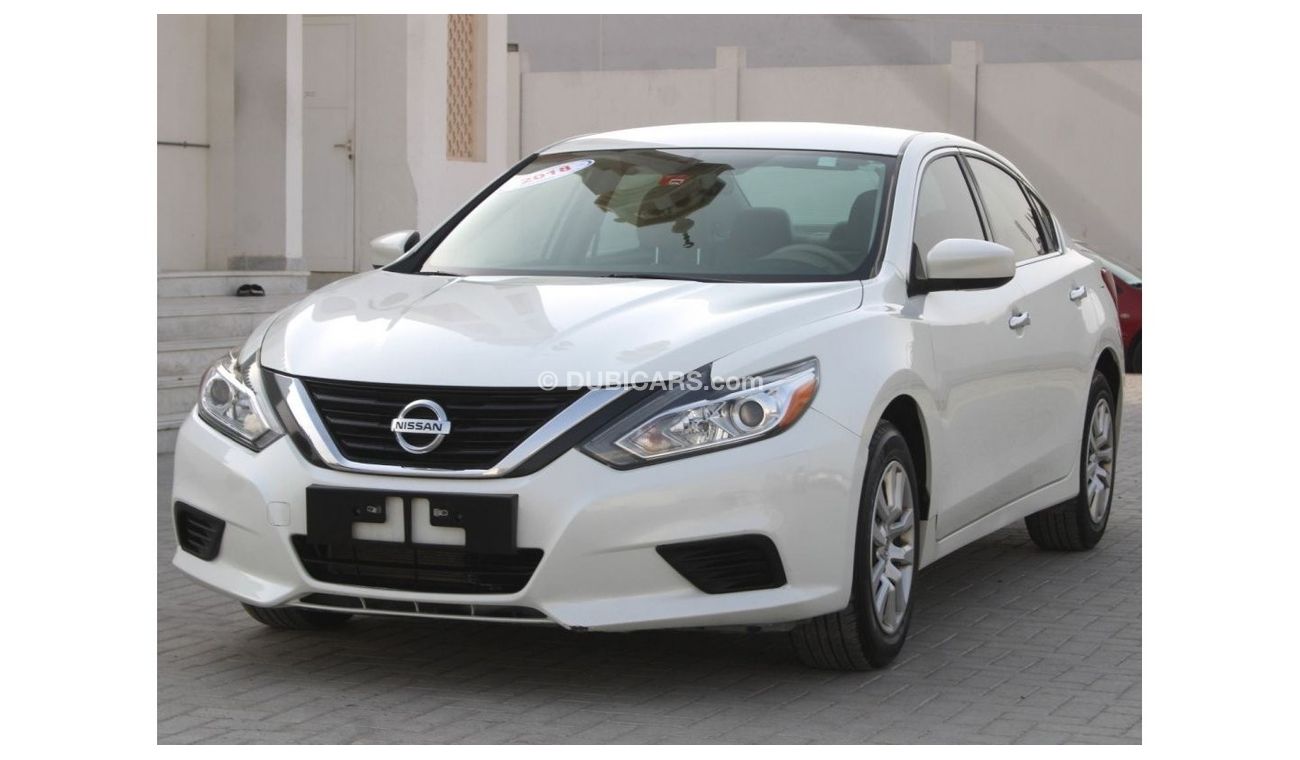 Nissan Altima S NISSAN ALTIMA 2018 WHITE GCC EXCELLENT CONDITION WITHOUT ACCIDENT