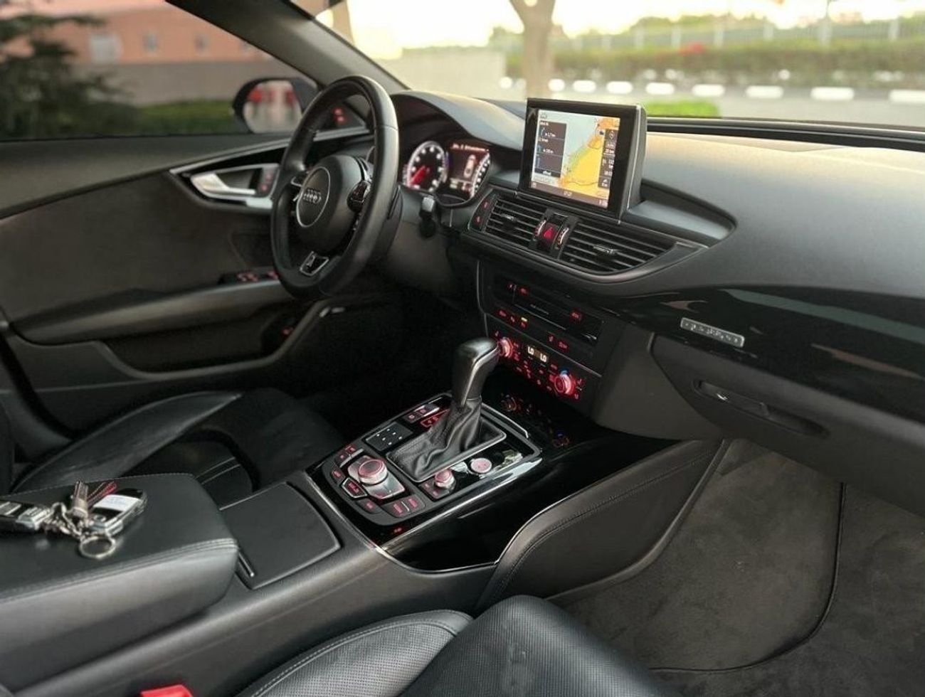 أودي A7 AUDI A7 50 TFSI QUATTRO S LINE 2017 GCC FULL OPTIONS IN PERFECT CONDITIONS WITH ONE YEAR WARRANTY