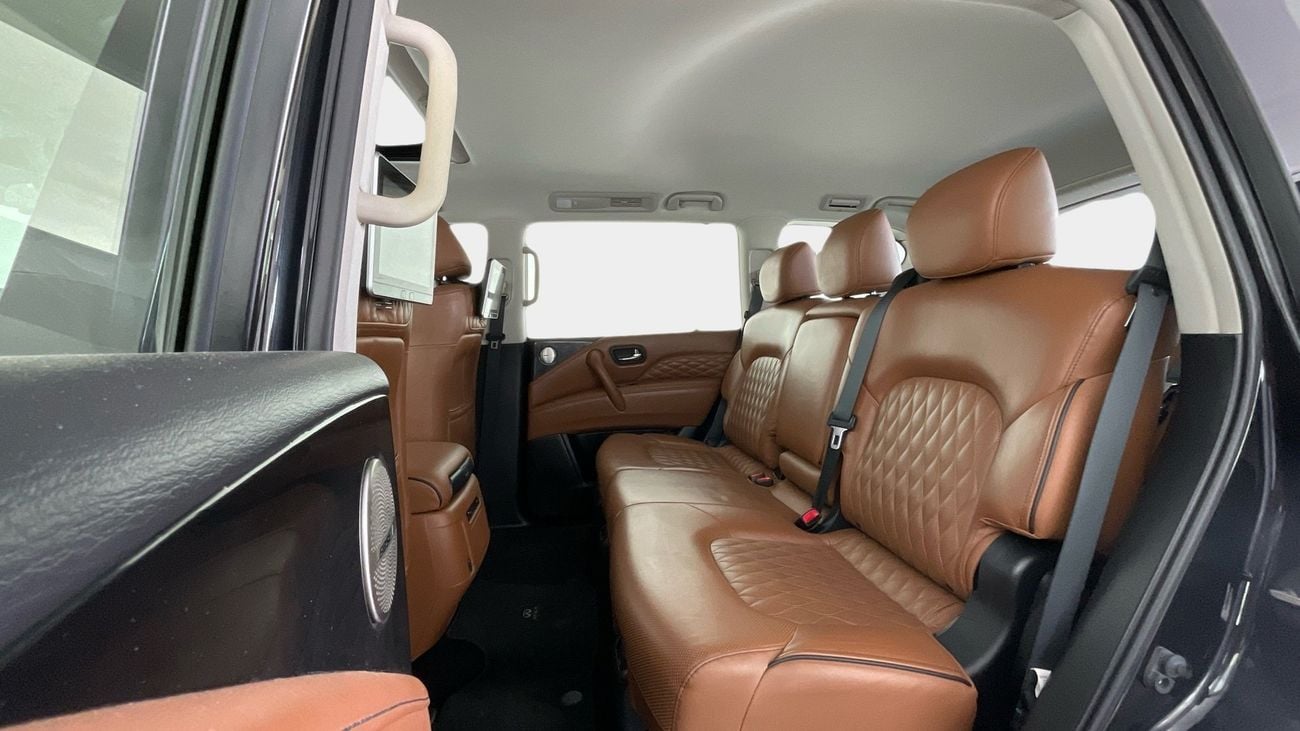 إنفينيتي QX80 5.6 SENSORY PRO AT 4WD 8 SEATS BLACK EDT | شامل الضمان | 0 ﺪﻔﻋﺓ ﺃﻮﻟﻯ