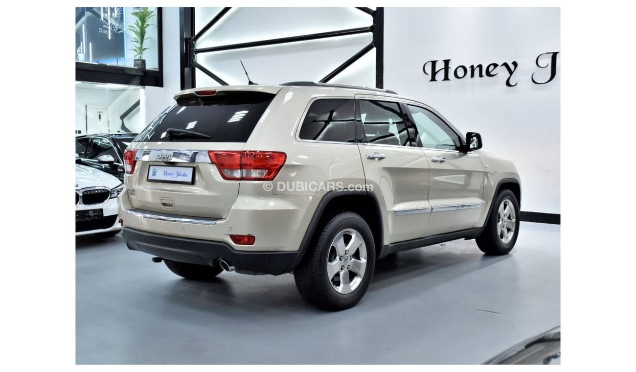 Jeep Grand Cherokee EXCELLENT DEAL for our Jeep Grand Cherokee Limited 4x4 ( 2012 Model ) in Golden Color GCC Specs