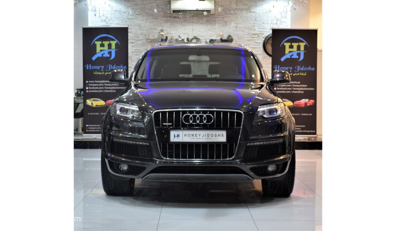 Audi Q7 EXCELLENT DEAL for our Audi Q7 SuperCharged V6 2013 Model!! in Grey Color! GCC Specs