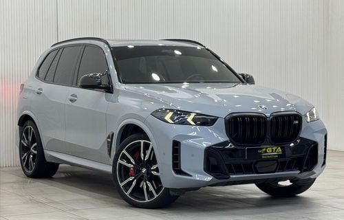 BMW X5 M60i xDrive 2024 BMW X5 M60i xDrive, 5 Years BMW Warranty + Service Pack, Fully Loaded, Very Low Kms