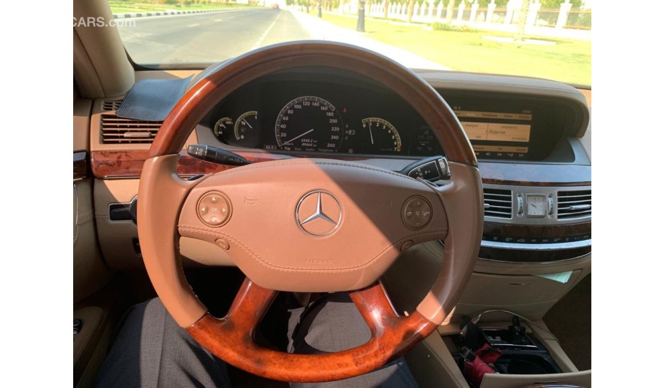 Mercedes-Benz S 350 ‏مرسيدس موديل 2009 خليجي بانوراما بحالة الوكالة