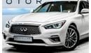 Infiniti Q50 2023 Infiniti Q50 Premium, 2026 Agency Warranty, Low KMs, GCC