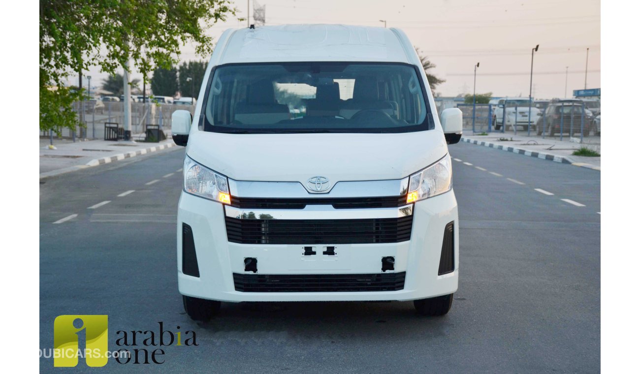 Toyota Hiace 3.5L - M/T with LEATHER SEATS, WHITE BUMPER & REAR LCD SCREEN