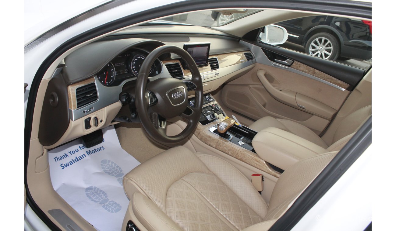 أودي A8 4.0L V8 2014 MODEL L