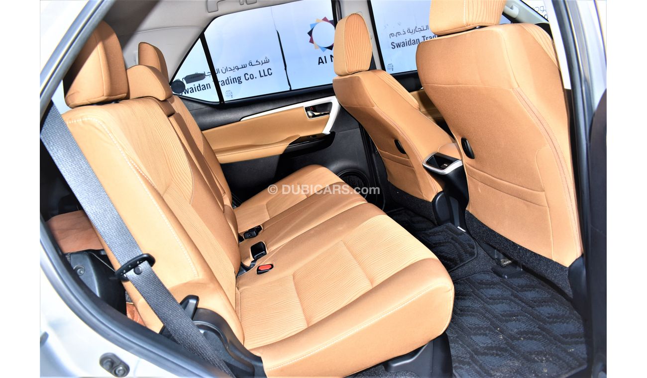 تويوتا فورتونر AED 1664 PM | 4.0L GXR V6  4WD GCC DEALER WARRANTY