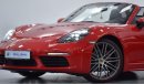 بورش بوكستر 718 EXCELLENT DEAL for our Porsche 718 Boxster S 2.5L ( 2017 Model ) in Red Color GCC Specs