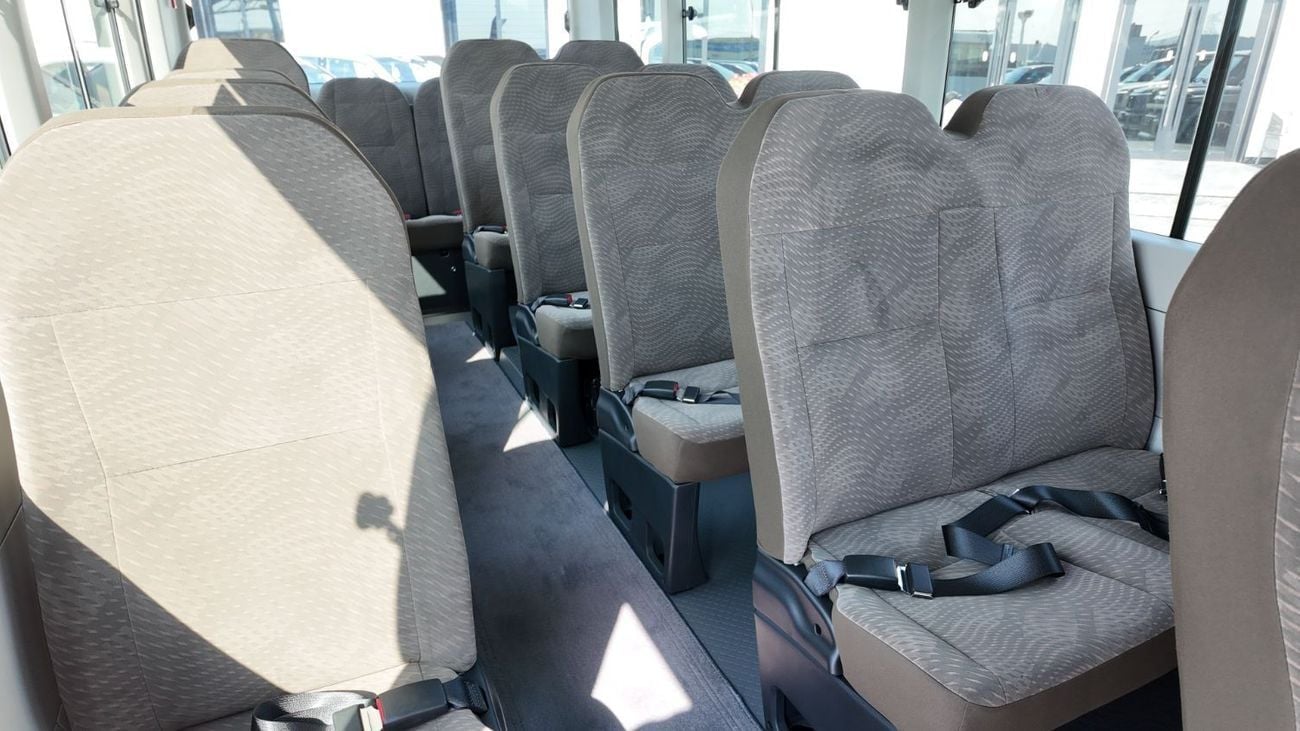 تويوتا كوستر 2026 Toyota Coaster High-Roof 23-Seaters 4.0L 4-Cyl Diesel M/T RWD