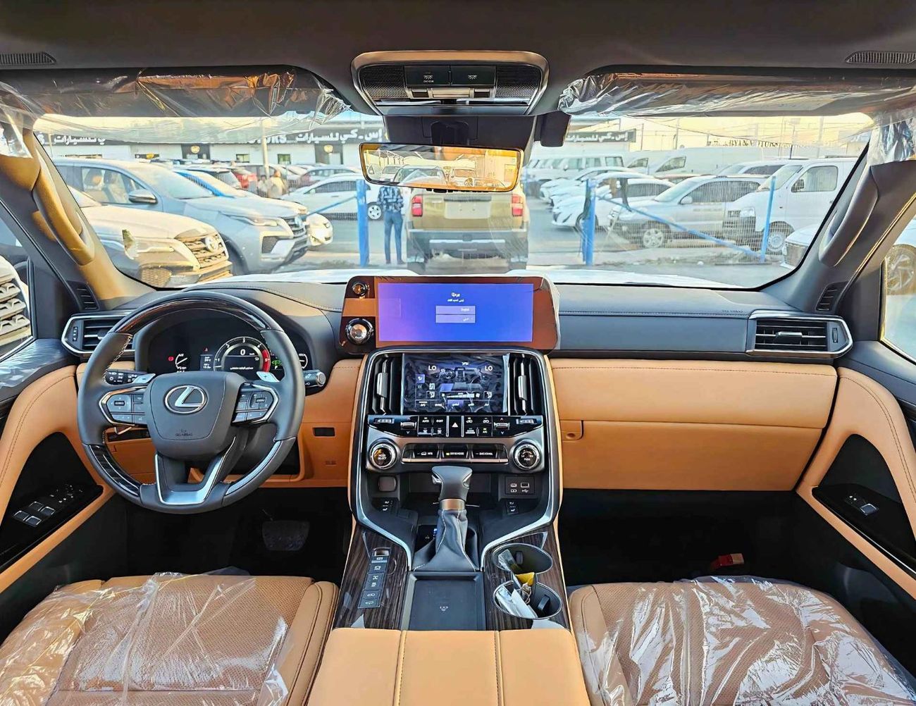 لكزس LX 500 D TURBO SPORTS /3.3L V6 DIESEL /POWER SEATS & 360*CAM / SUNROOF / FULL OPTION (CODE # 69060)