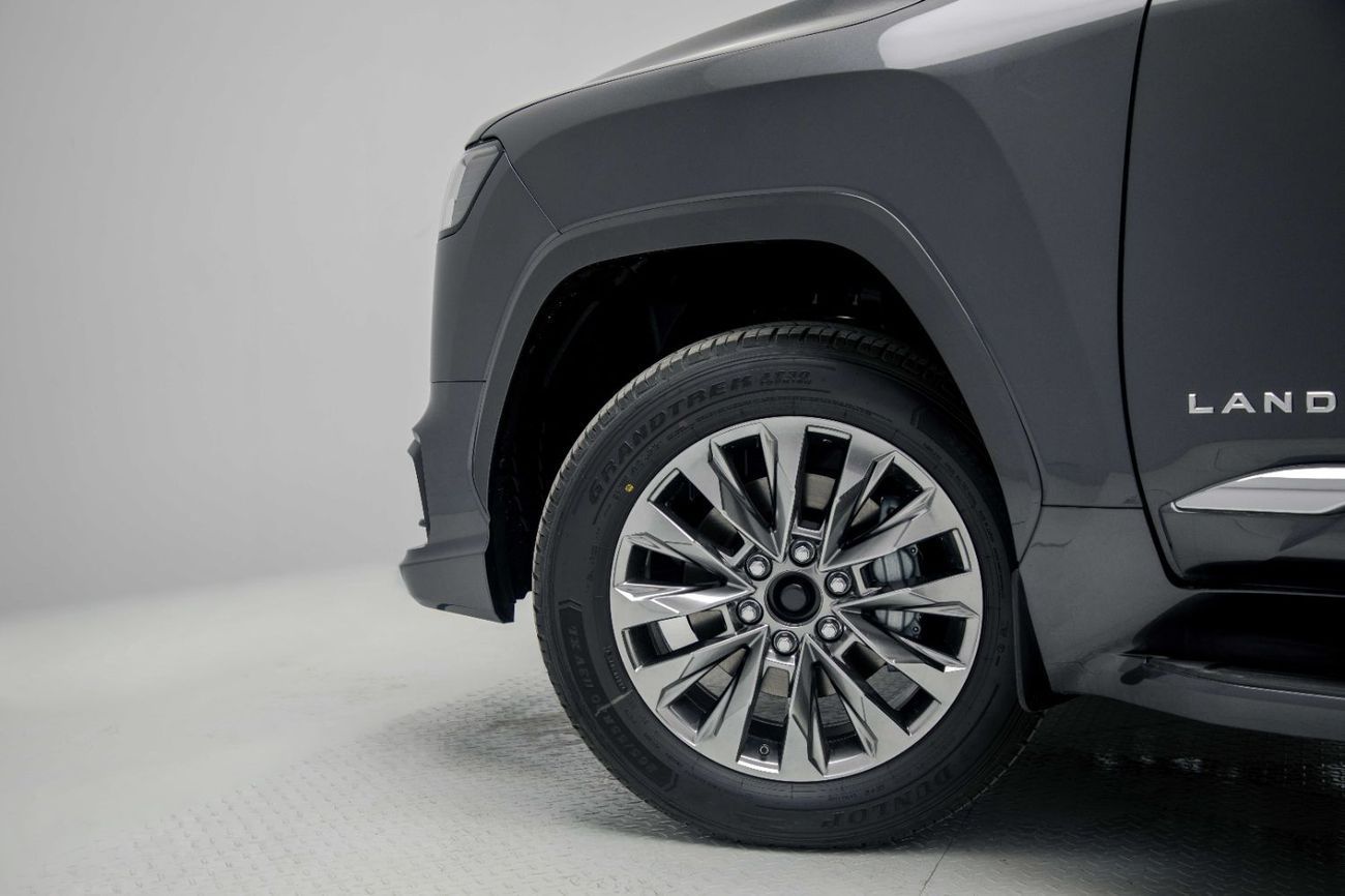 تويوتا لاند كروزر GXR 3.5L - Grey Metallic Inside Beige | Export Only