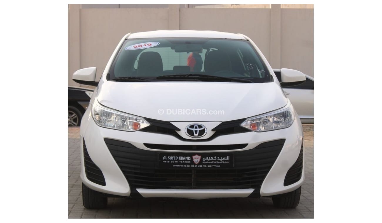 تويوتا يارس تويوتا يارس هاتش باك 2019 خليجي بحالة ممتازة