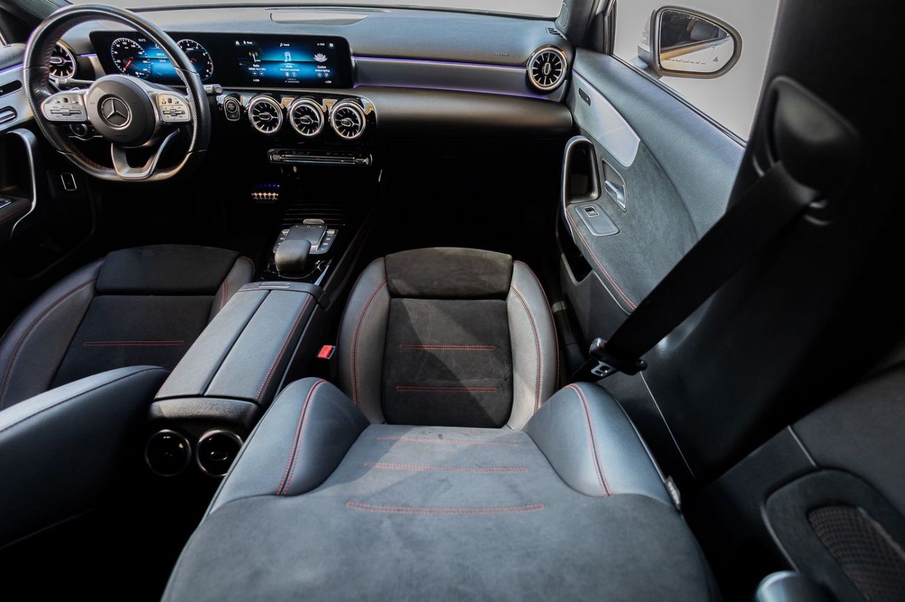 Mercedes Benz A 200 AMG  Mercedes-Benz A-Class 200 2021 GCC specs for 1,563.00 AED monthly