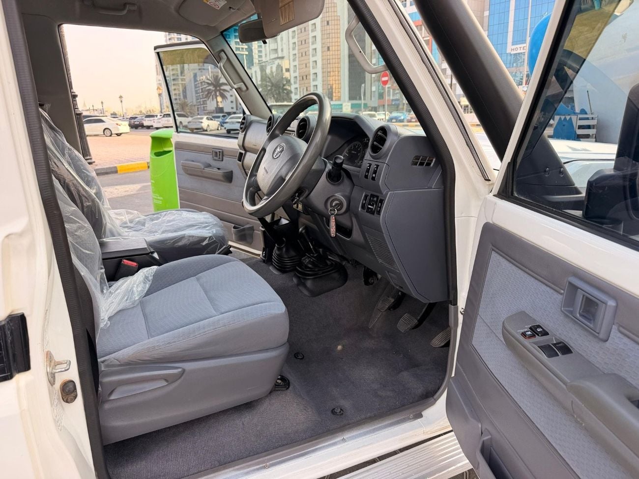 Toyota Land Cruiser GXL with upgrade face