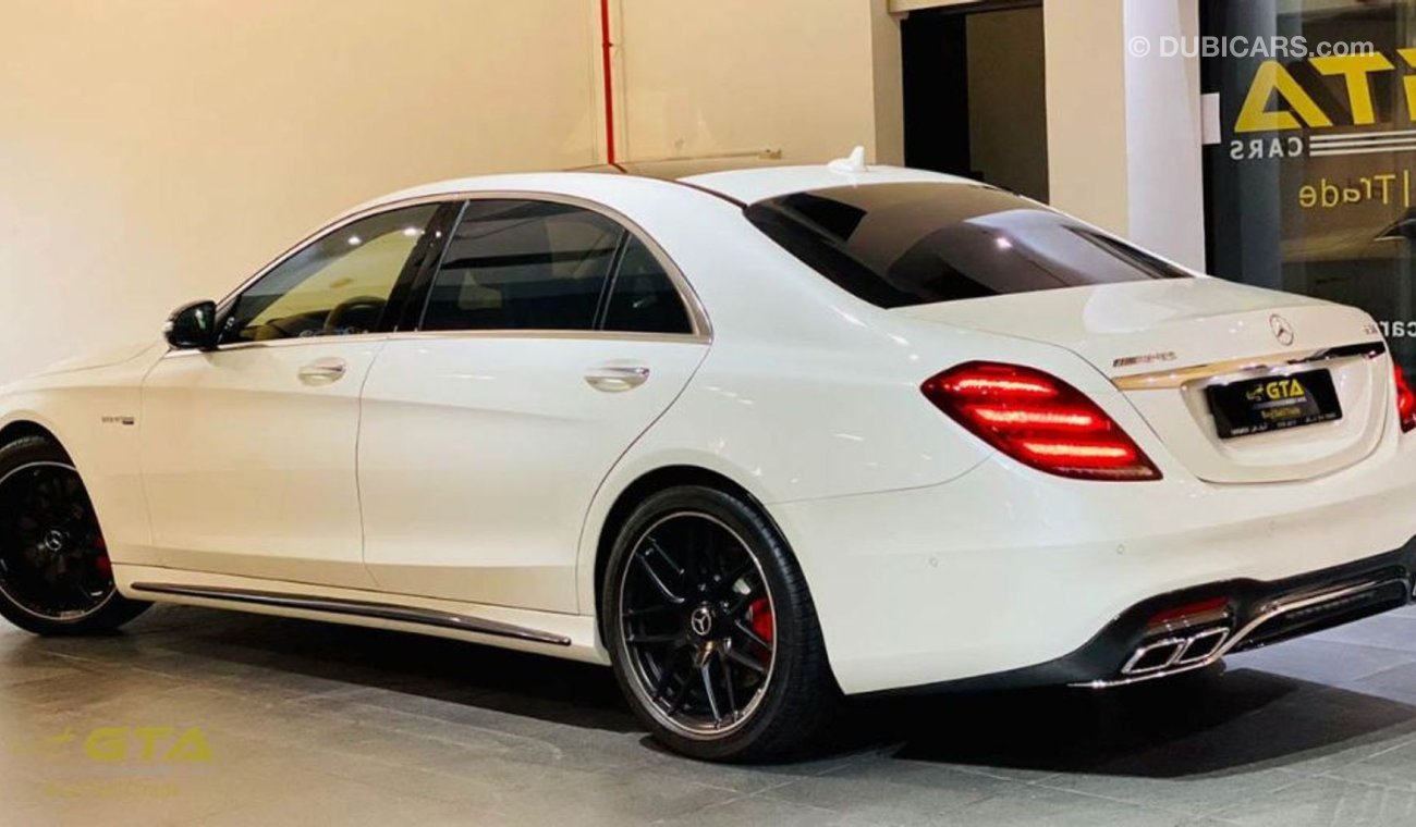 Mercedes-Benz S 63 AMG 2018 Mercedes S-63 AMG, Mercedes Warranty, Full Service History, GCC, Low Kms