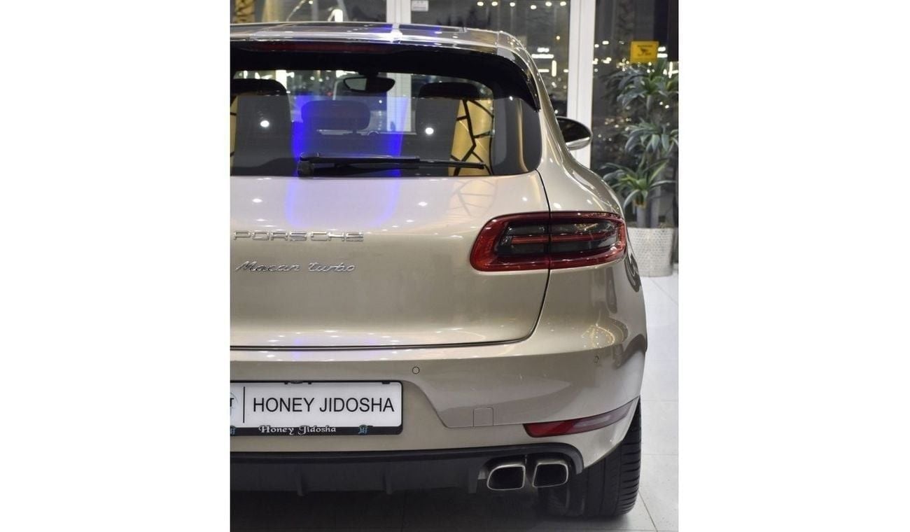 Porsche Macan EXCELLENT DEAL for our Porsche Macan Turbo ( 2015 Model ) in Golden Color GCC Specs
