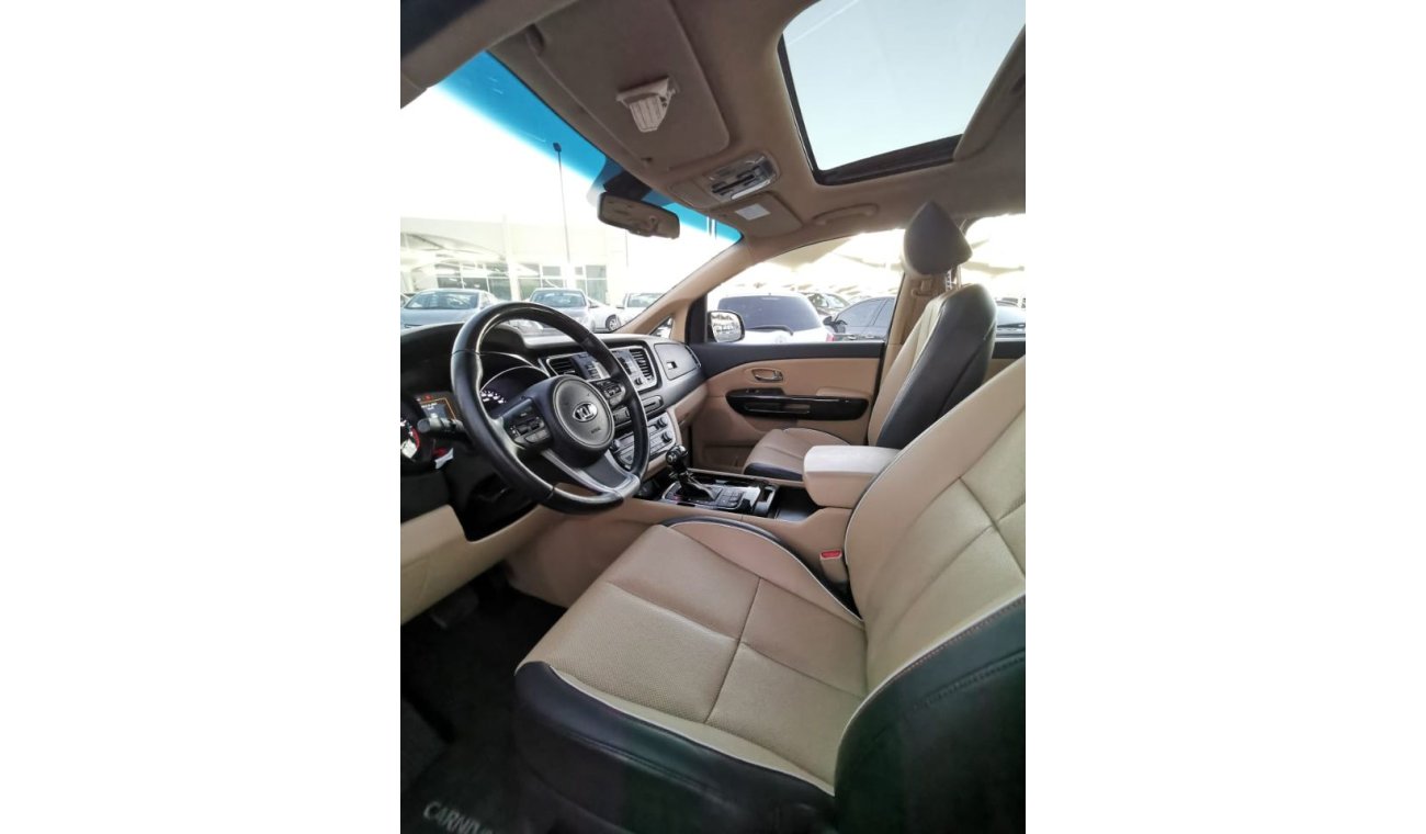 Kia Carnival Kia carnival 2016 GCC Specefecation