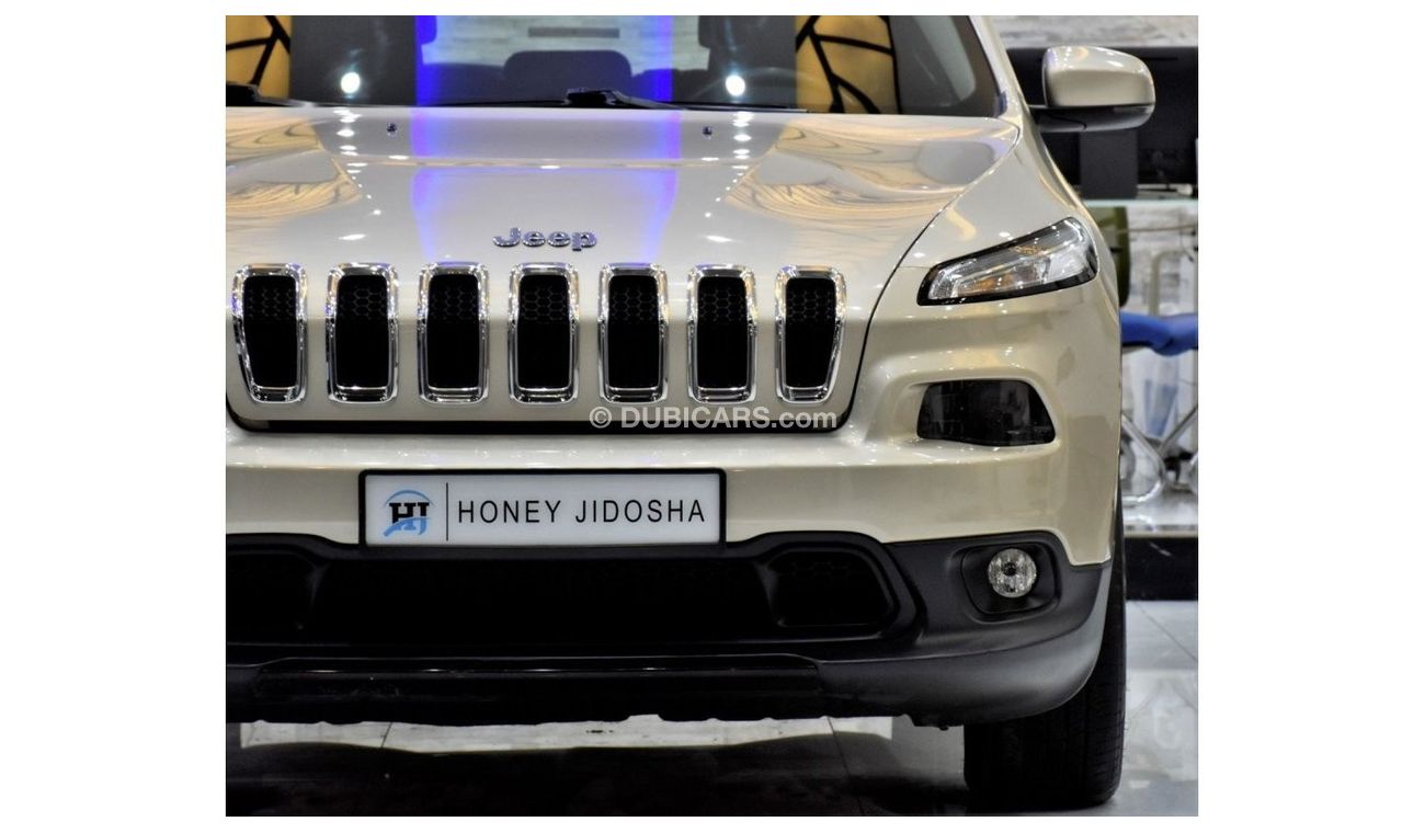 Jeep Cherokee EXCELLENT DEAL for our Jeep Cherokee LONGITUDE 4x4 ( 2015 Model ) in Beige Color GCC Specs