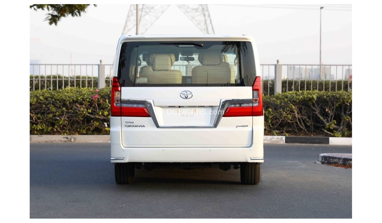 Toyota Granvia 2023 Toyota Granvia 3.5L V6 6 Seats LH HIGH P AT - White inside black & beige