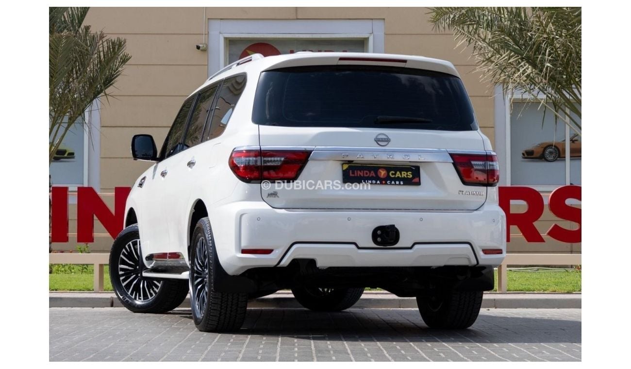نيسان باترول Nissan Patrol Platinum 2024 GCC under Agency Warranty and Service Contract with Flexible Down-Paymen