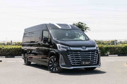 تويوتا هاياس Alpha AL680 KMuller Edition 3.5L - Black Inside Brown | Export Only