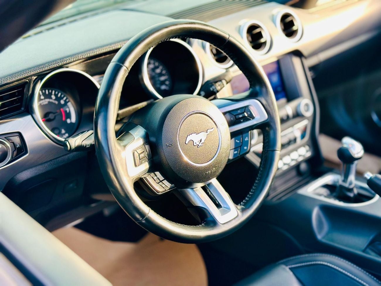 Ford Mustang STD Ecoboost | Monthly 1400/- | 0% DP | Fog Lights | Original Airbags | # 05457