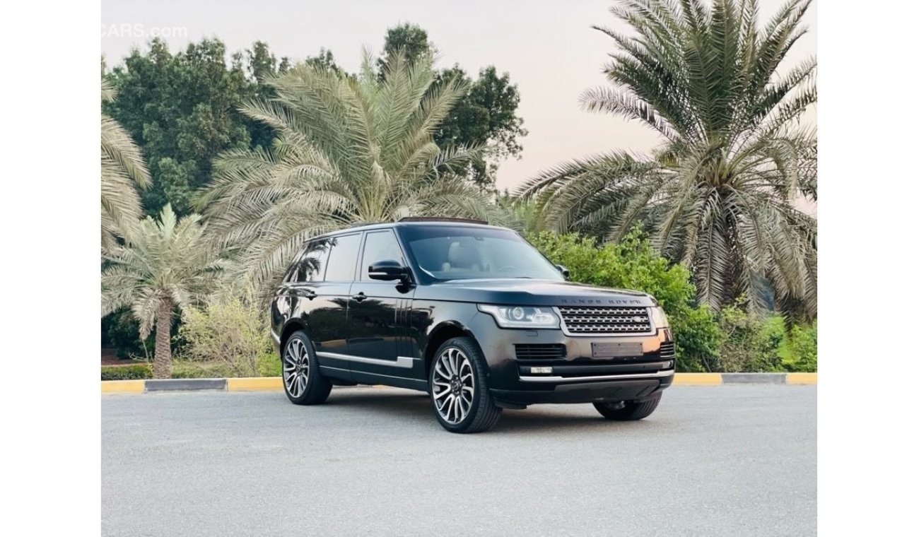 لاند روفر رانج روفر فوج HSE RANGE ROVER VOUGE HSE MODEL 2015 GCC SPACE FULL OPTION