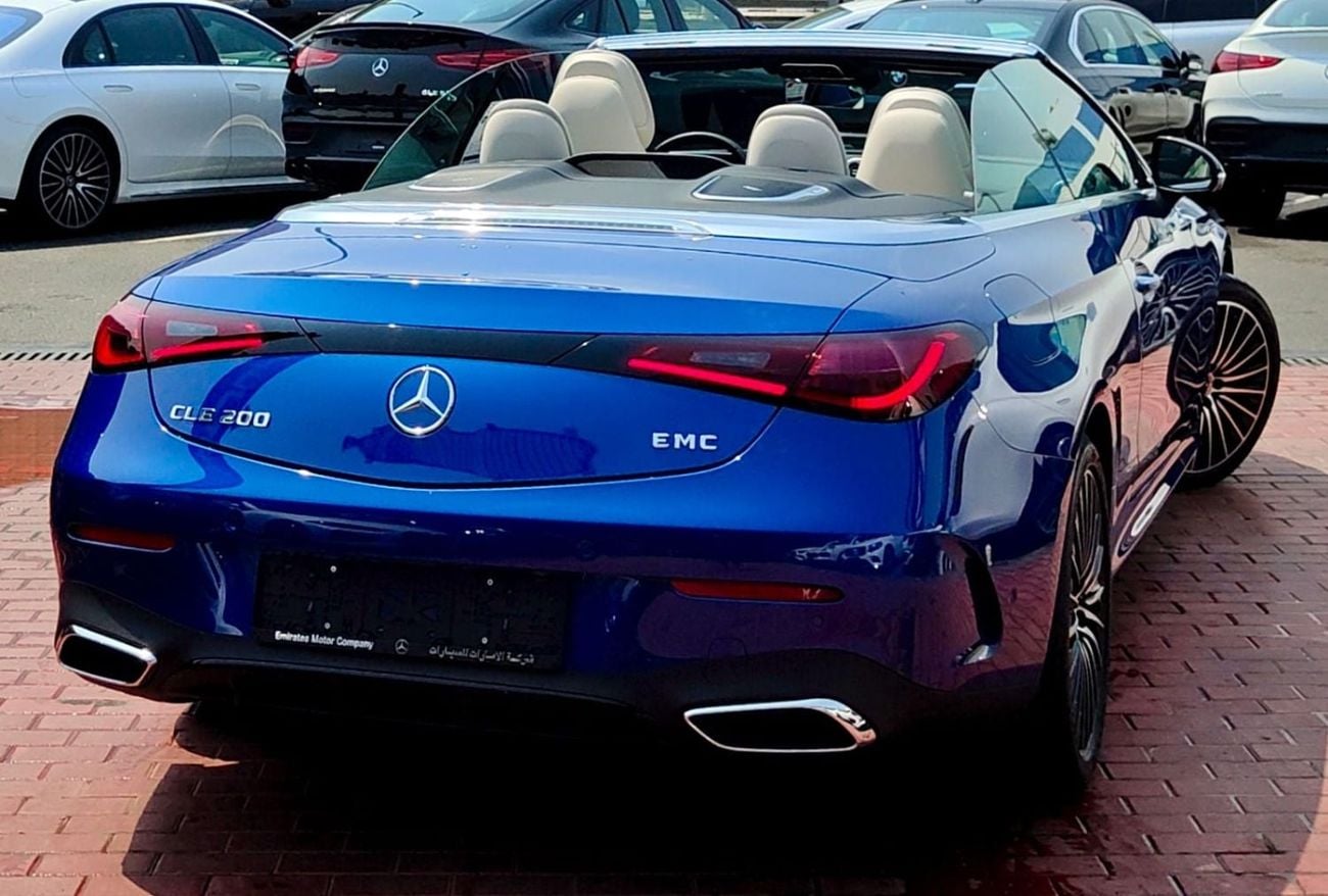 مرسيدس بنز CLE200 STANDARD سيارة AMG مكشوفة تحت ضمان الوكالة 2026 في دول مجلس التعاون الخليجي