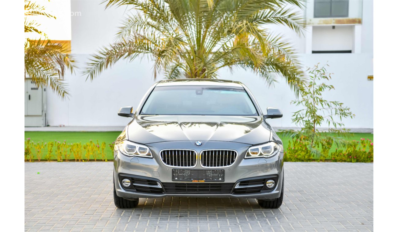 بي أم دبليو 520 Fully Agency Serviced! - Warranty Unlimited Kms! - AED 1,547 Per Month! - 0% DP