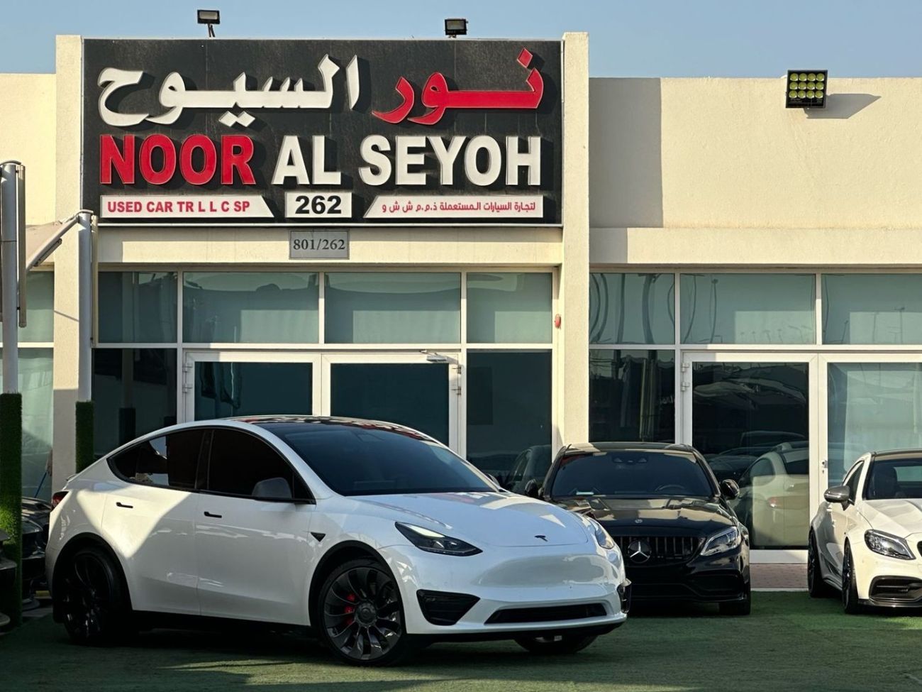 تسلا موديل Y TESLA MODEL Y 2022  PERFORMANCE GCC FULL OPTION ORIGINAL PAINT UNDER WARRANTY