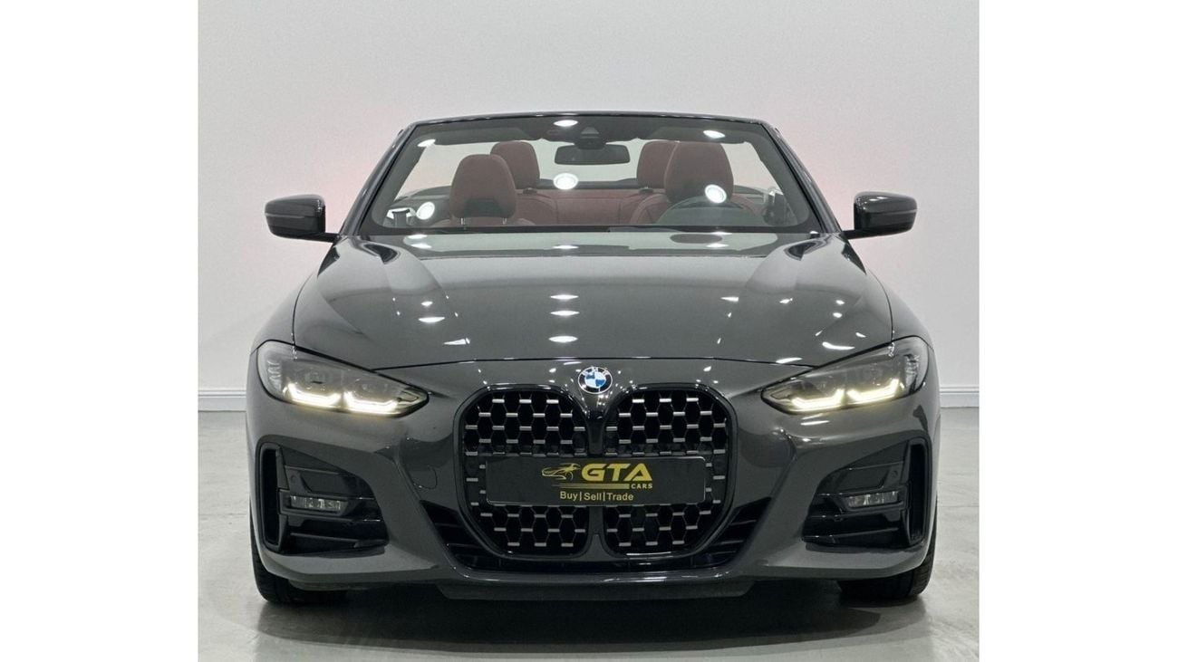 بي أم دبليو 430i M سبورت M سبورت 2022 BMW 430i M-Sport Convertible, Warranty, May 2027 BMW Service Pack, Low Kms, GCC
