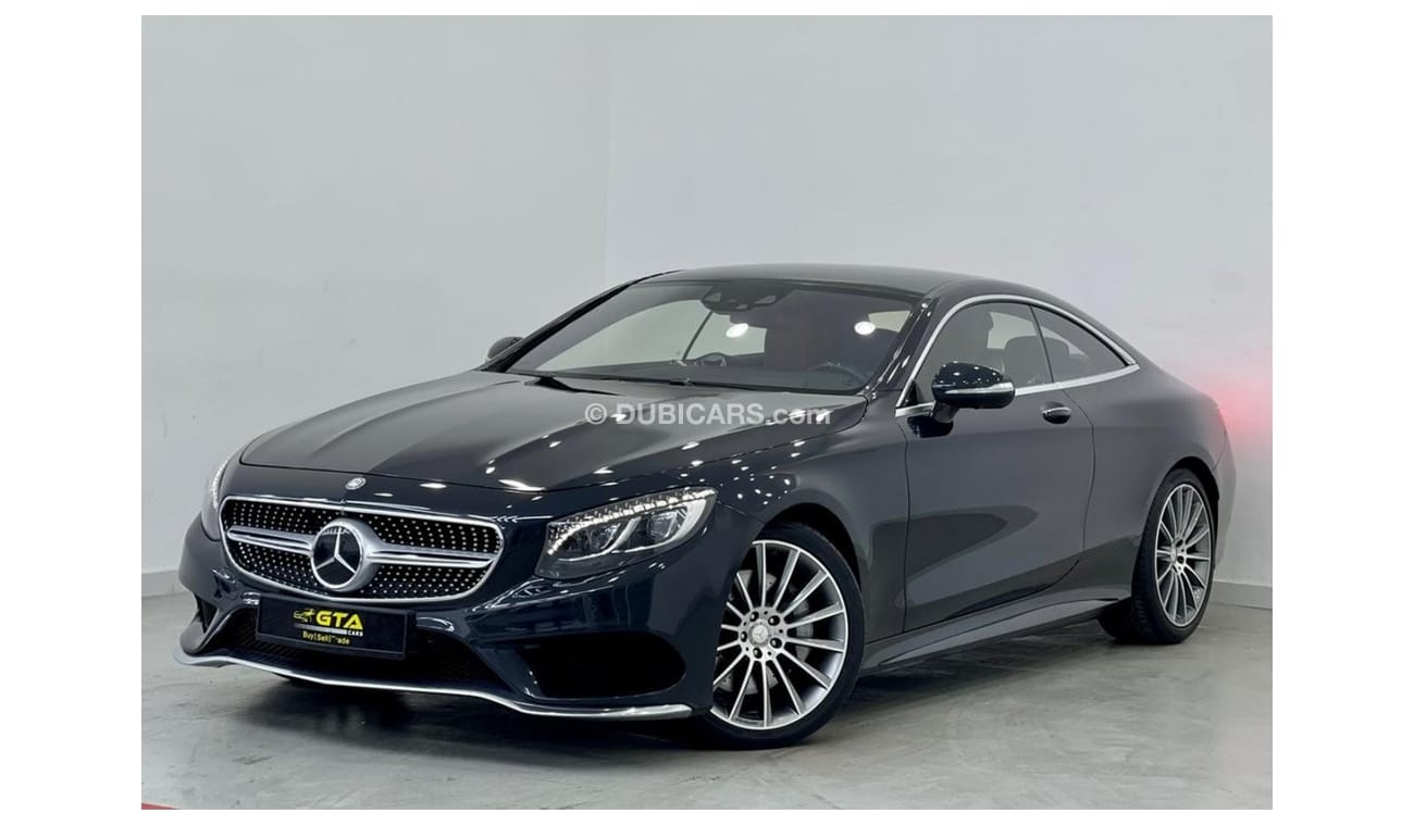 Mercedes-Benz S 500 Coupe 2016 Mercedes S500 4MATIC Coupe, Mercedes Warranty, Mercedes Service History, GCC