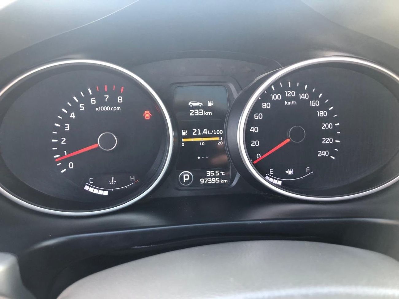 Kia Sportage EX Top Sportage 2015 Top of range GCC free accident 100%