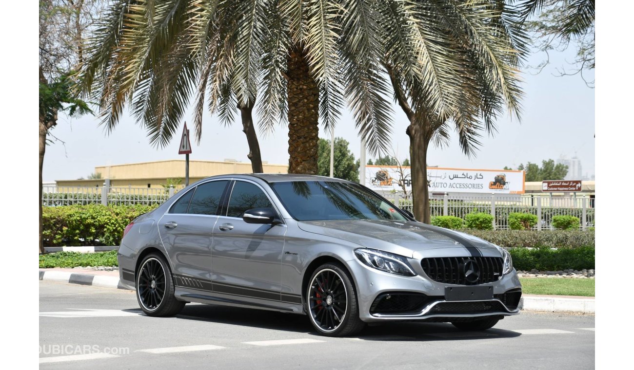 مرسيدس بنز C 300 4CYLINDER TURBO - 2015 - BODYKIT C63S - WARRANTY BANKLOAN O DOWNPAYMENT