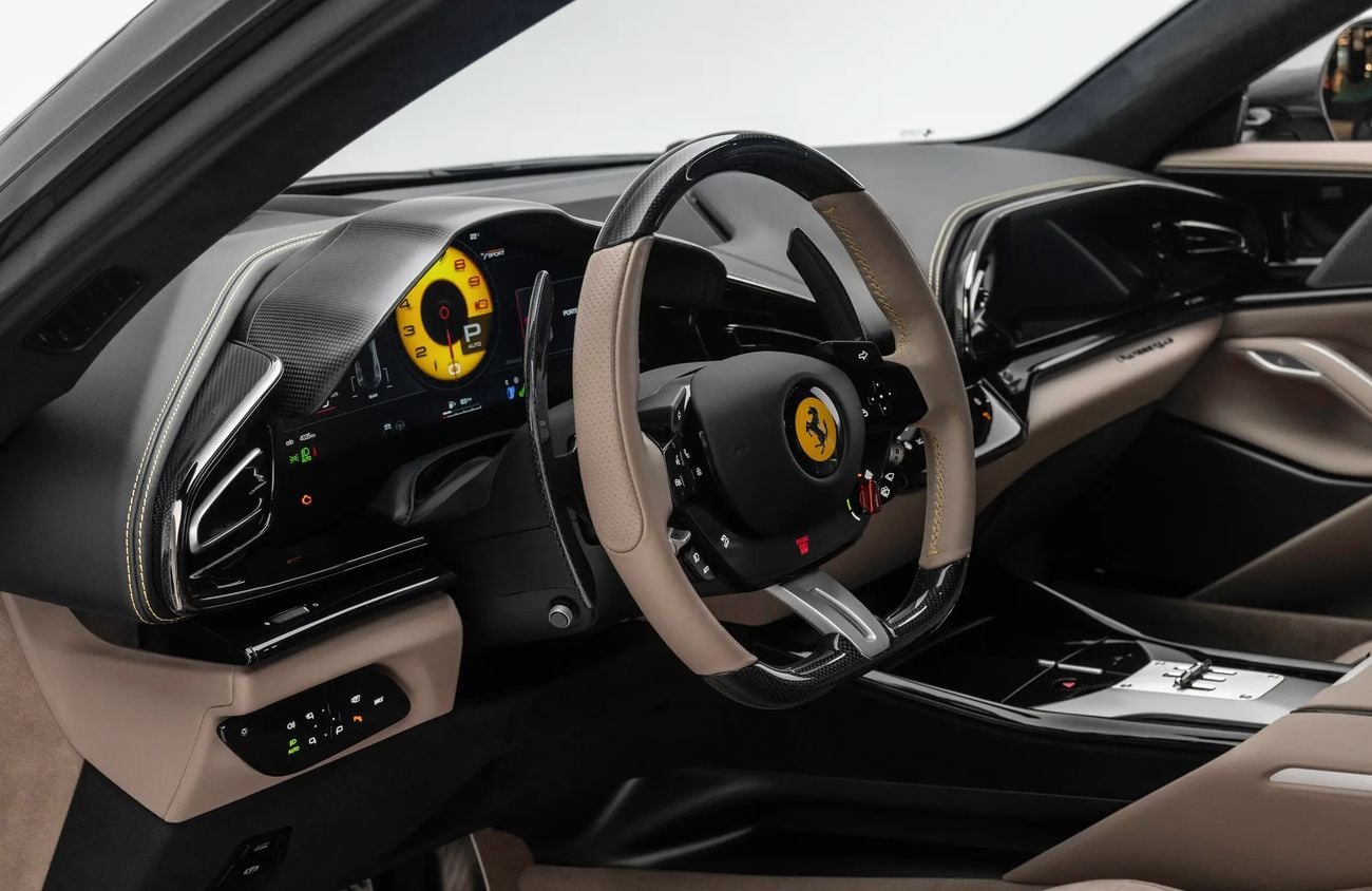 فيراري بوروسانجوي 6.5L V12 Naturally Aspirated Engine