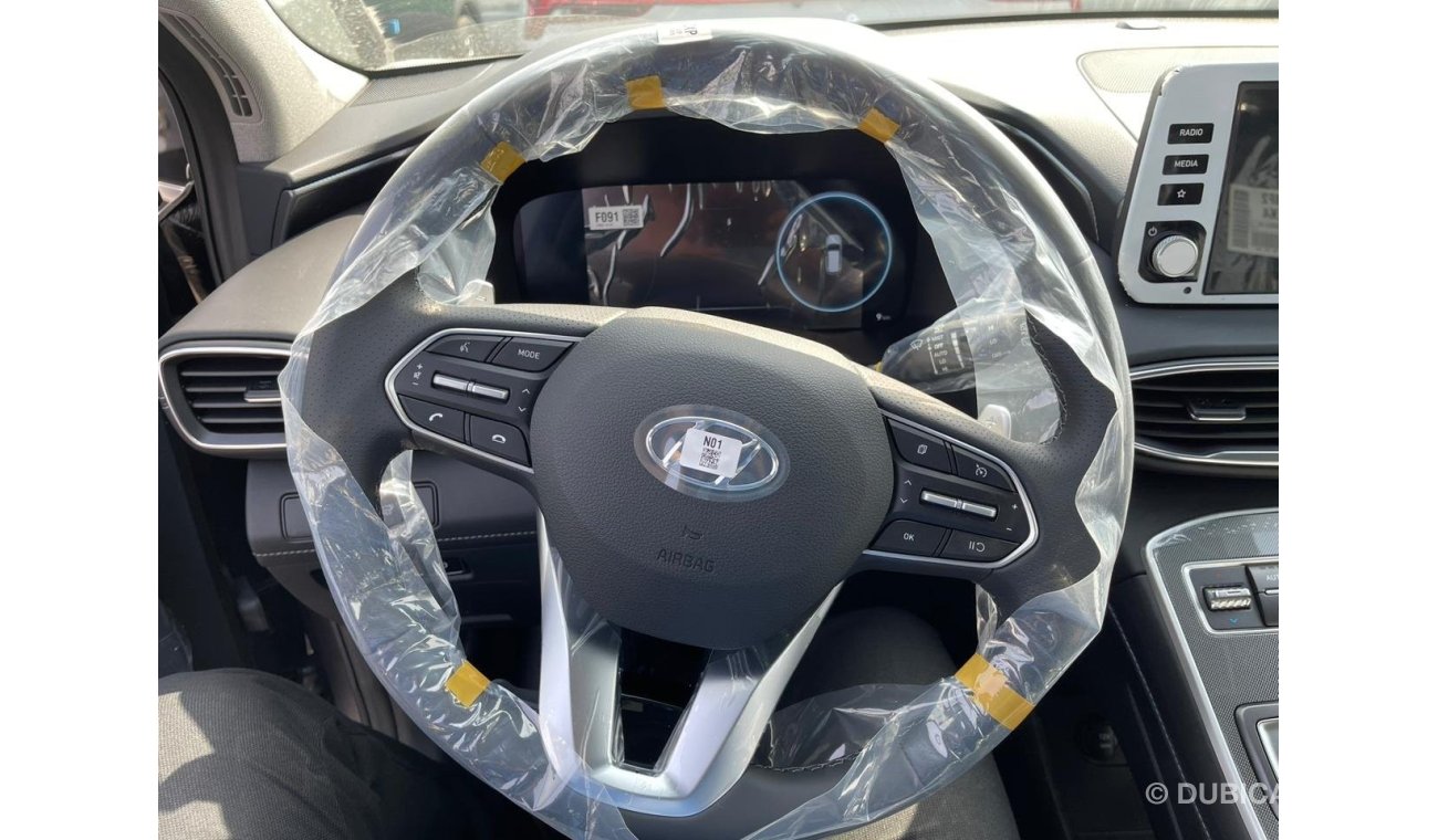 هيونداي سانتا في Hyundai Santa Fe 2023 Grey color 2.5 petrol  4X4 Full Option,, ONLY FOR EXPORT